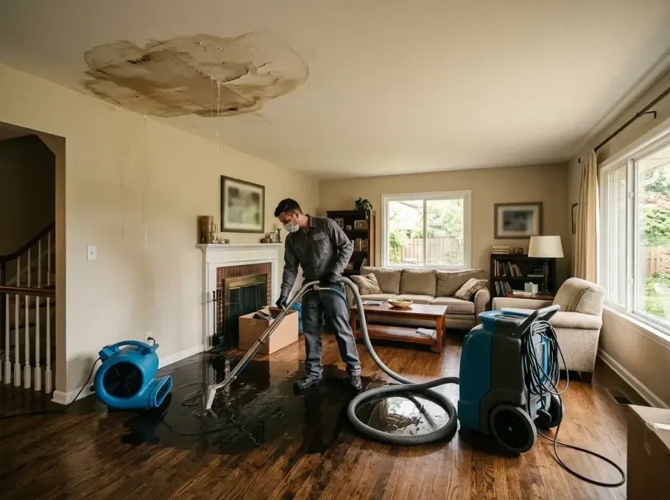attic-pipe-burst-ceiling-drip-008 — frequently asked questions, Water Damage Restoration & Carpet Care in Frankfort, KY